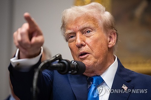 도널드 트럼프 미국 대통령