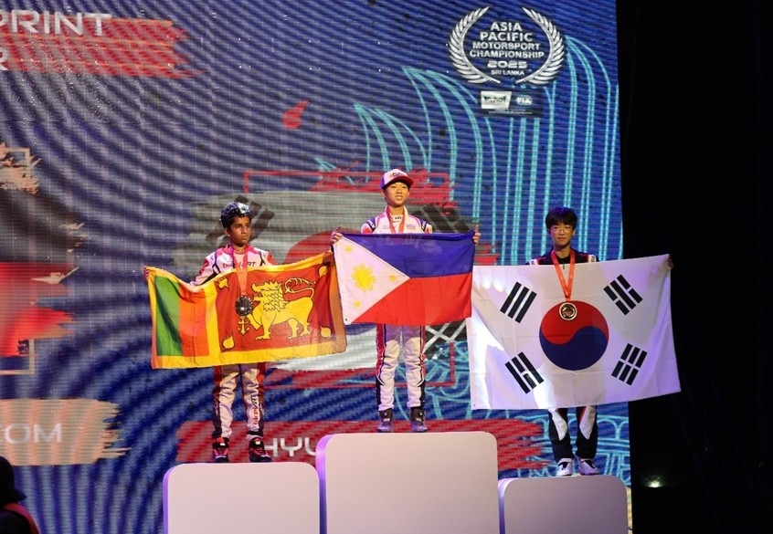 민현기, 2025 APMC 카트 주니어 클래스 3위 입상