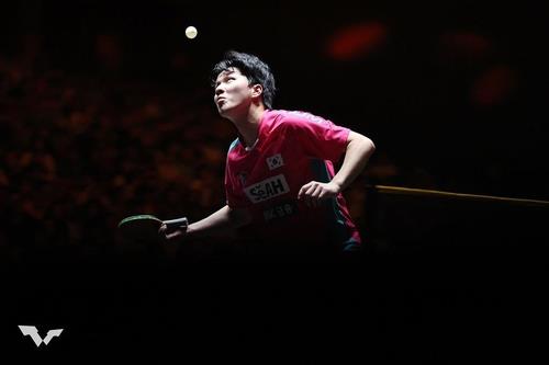 WTT 중국 스매시 경기에 나선 안재현