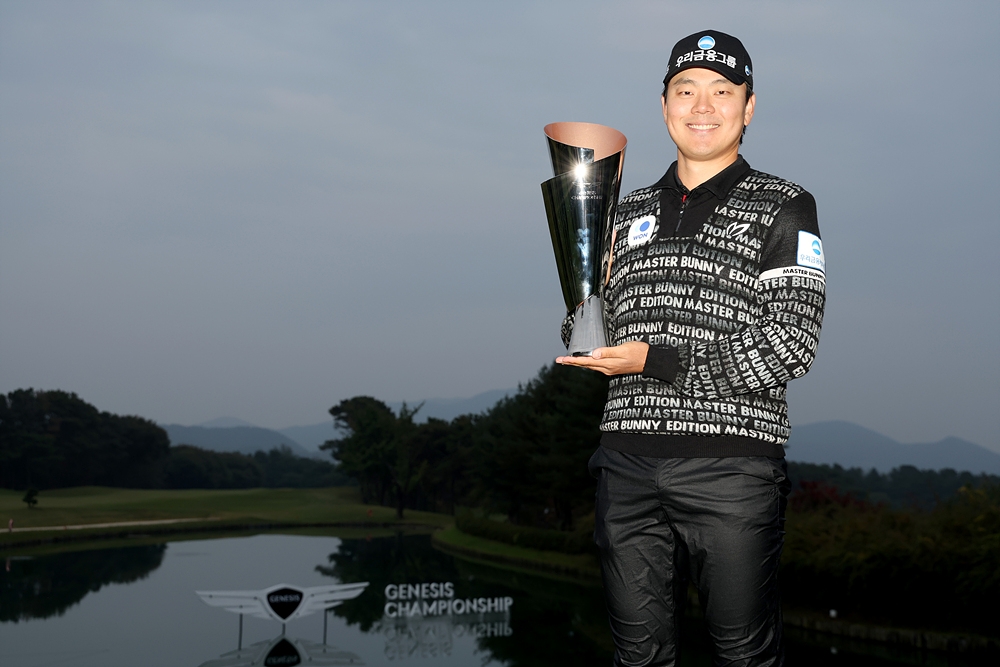 5연속 버디 이정환, DP 월드투어 제네시스 챔피언십 역전 우승