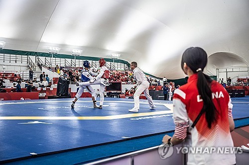 지난해 10월 춘천에서 열린 세계태권도주니어선수권대회