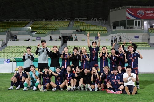 WK리그 서울시청, 현대제철과 0-0 무승부…'챔피언 결정전 티켓'