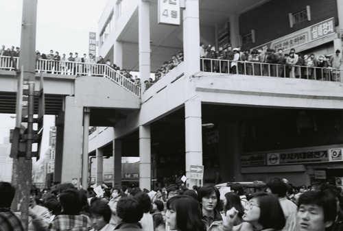 1980년대 말 세운상가의 모습