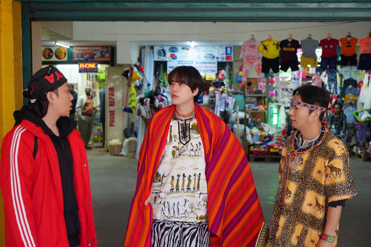 '케냐 간 세끼' 은지원, 규현, 이수근