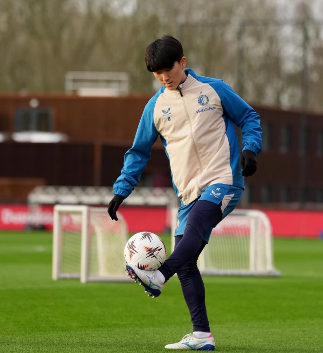 '부상 회복' 황인범, 페예노르트 훈련 복귀…주말 출격할까