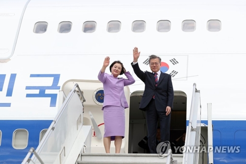 El presidente surcoreano se dirige a Nueva Zelanda tras asistir a la cumbre del G-20