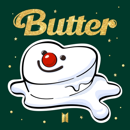 En la imagen, proporcionada por Big Hit Music, se muestra el "remix" especial de fin de año de "Butter" de BTS. (Prohibida su reventa y archivo)