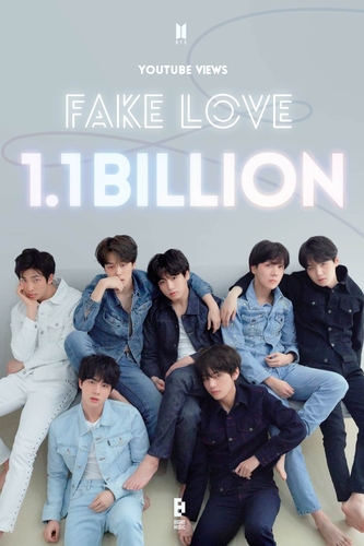 El vídeo de 'Fake Love' de BTS supera los 1.100 millones de visualizaciones en YouTube