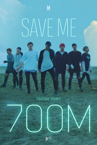 El videoclip de 'Save Me' de BTS supera los 700 millones de visualizaciones en YouTube