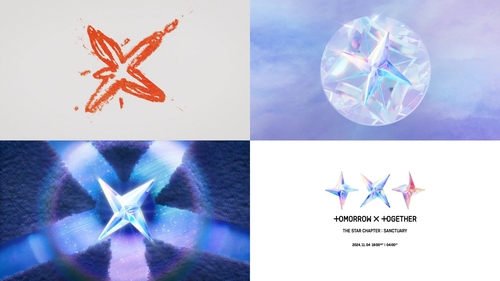 La foto, sin fechar, proporcionada por BigHit Music, muestra las imágenes promocionales del próximo álbum de Tomorrow X Together, "The Star Chapter: SANCTUARY". (Prohibida su reventa y archivo)