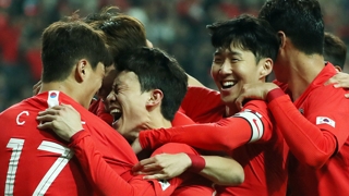 サッカー韓国代表　強敵コロンビアを撃破（３月２７日）