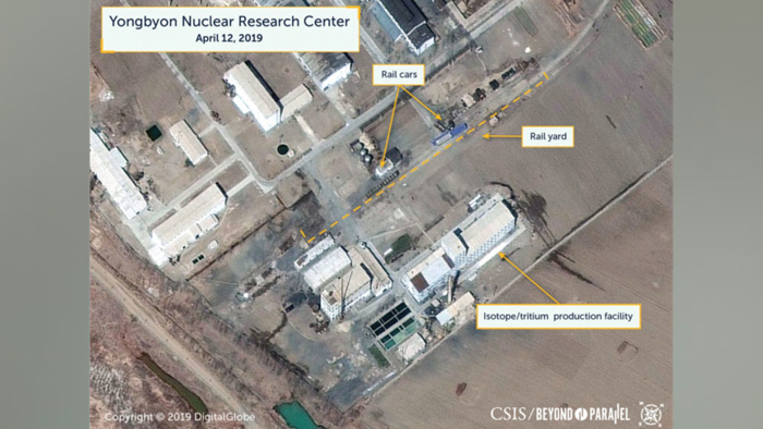 Des matières radioactives ont peut-être été déplacées vers le complexe de Yongbyon