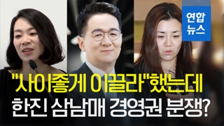 [영상] "사이좋게 이끌라" 유언했는데…한진 삼남매 경영권 분쟁?