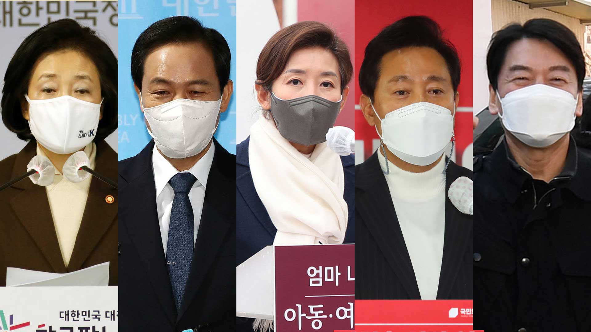 박·우 친문 구애…나·오·안 현장행보 차별화 | 연합뉴스