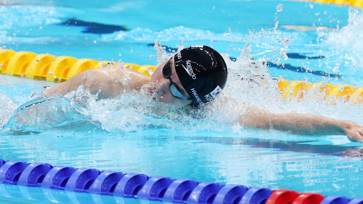 Tokyo Olympics-Swimming: Hwang Sun-woo breaks Asian record in 100m ...