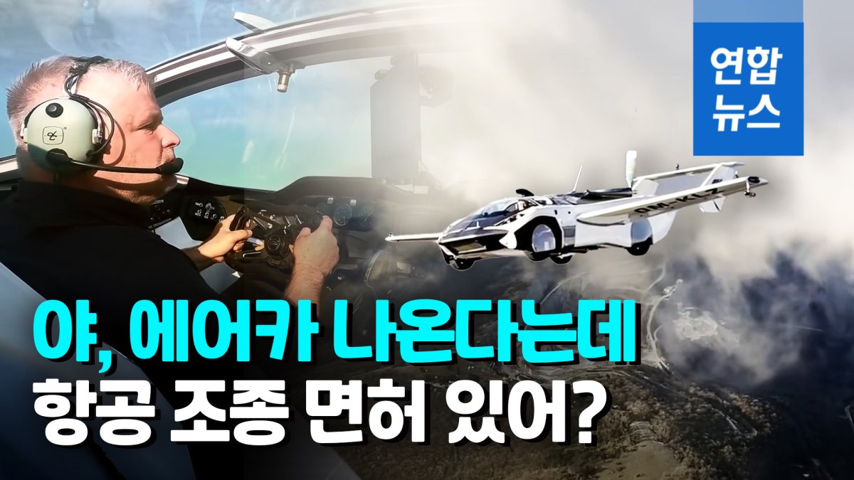 [영상] 내년 설엔 탈 수 있을까?…하늘 나는 자동차 비행 테스트 통과