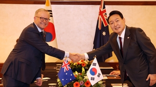 Yoon y el PM australiano discuten sobre la cooperación en energía y Corea del Norte