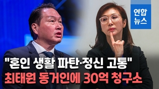 [영상] 노소영, 최태원 SK회장 동거인 상대 30억 위자료 청구 소송