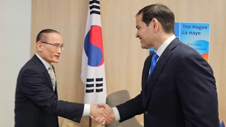 韓国国家安保室長　米国務長官と面会（６月２６日）