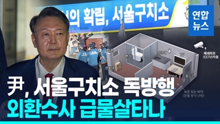 [영상] 尹, 4개월 만에 다시 구속…내란 사건 재판 불출석
