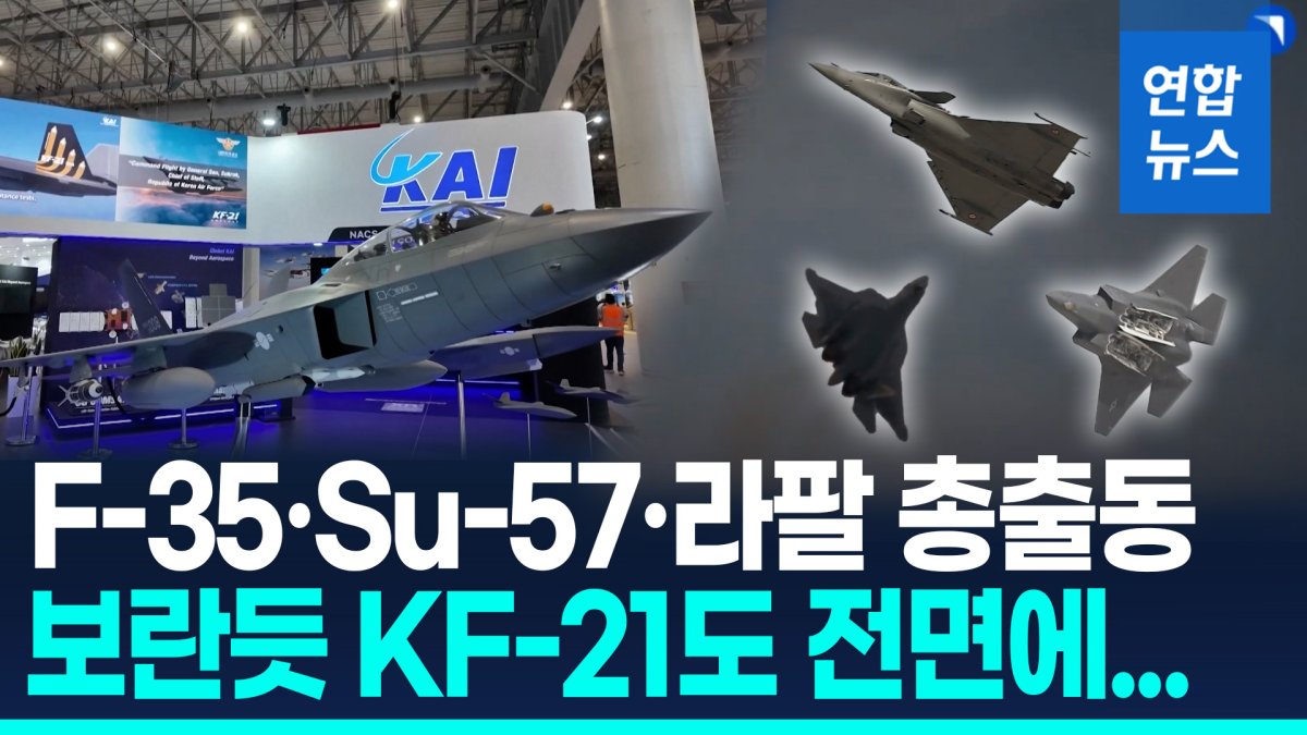 [영상] 화려한 곡예비행에 전투기 고기동…'두바이 에어쇼' 개막