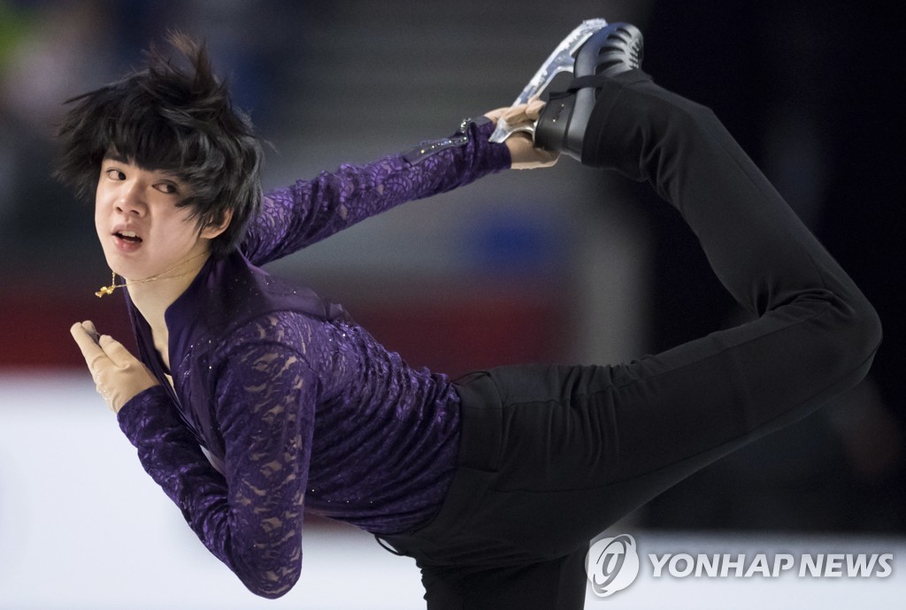 (LEAD) S. Korean figure skater Cha Jun-hwan wins bronze at Grand Prix Final