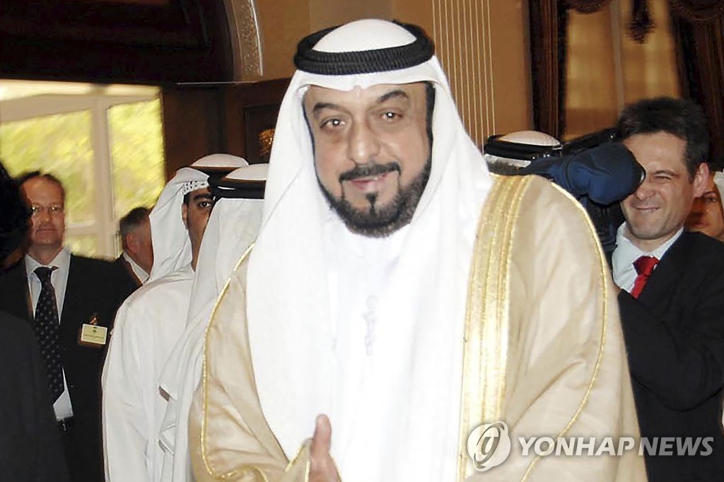 셰이크 할리파 빈 자예드 알 나흐얀 아랍에미리트(UAE) 대통령