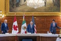 미·멕시코·캐나다 '공급망 강화' 뭉친다…