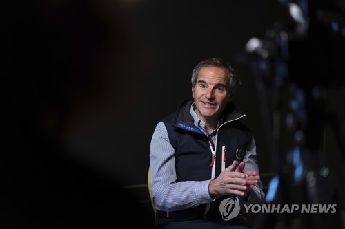 드니프로 방문 중인 그로시 IAEA 사무총장