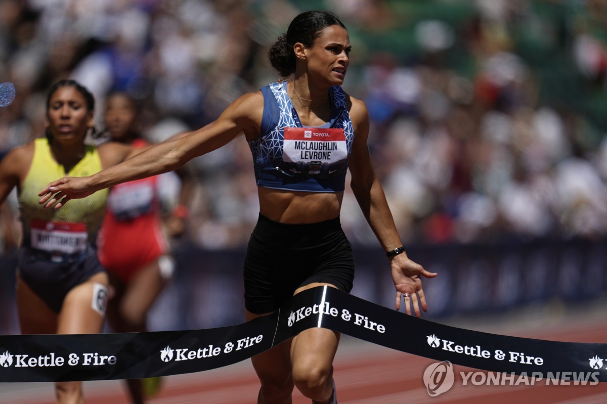 '허들퀸' 매클로플린, 도쿄 세계선수권에서는 400ｍ …