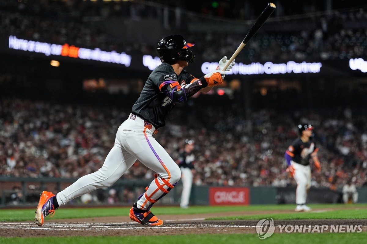 MLB 샌프란시스코 이정후, 13일 만에 타점…4타수 1안타 활약