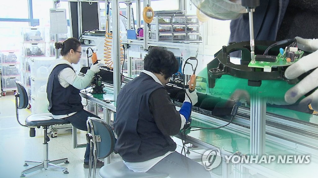 韓国製造業の３２％が５０歳以上　平均年齢４３．０歳＝日本に迫る