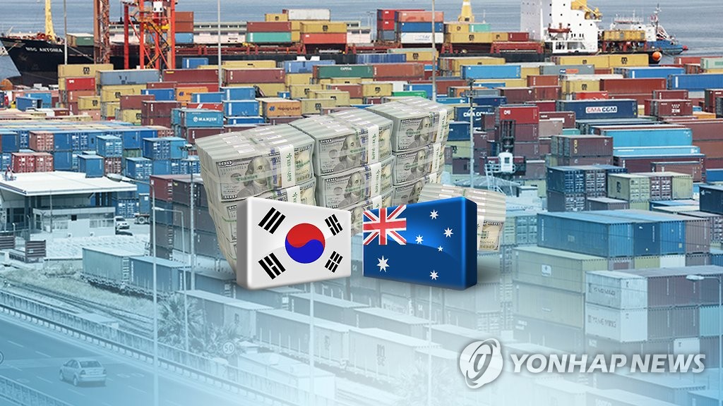 韓国とオーストラリアが通貨スワップを延長した（コラージュ）＝（聯合ニュース）