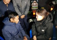 딴저테이 아버지 만난 김용균 씨 어머니