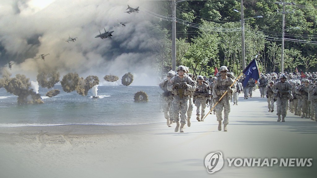 韓米合同軍事演習が１８日から実施される＝（聯合ニュースＴＶ）