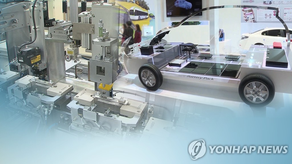 S. Korean battery makers take up 30.4 pct of global market share in 2021
