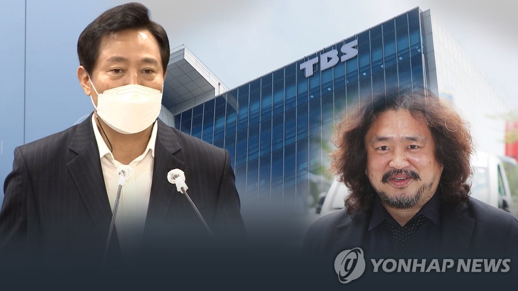 김어준, TBS 예산 삭감한 오세훈에 "뉴스공장 나와달라" (CG)