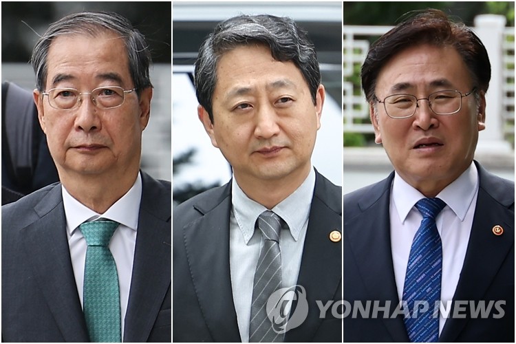 계엄 국무회의 그날 무슨 일이…한덕수·안덕근·유상임 소환(종합)