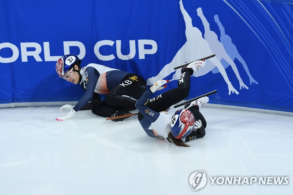 Woes continue for nat'l short track team with top female skater injured