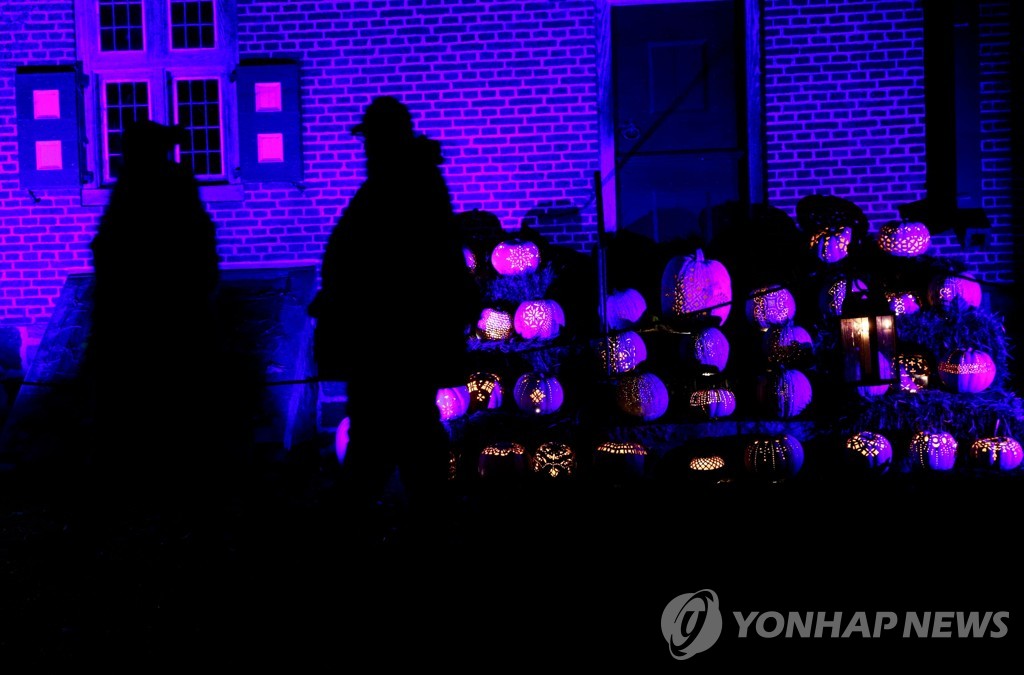 미 핼러윈 장식
