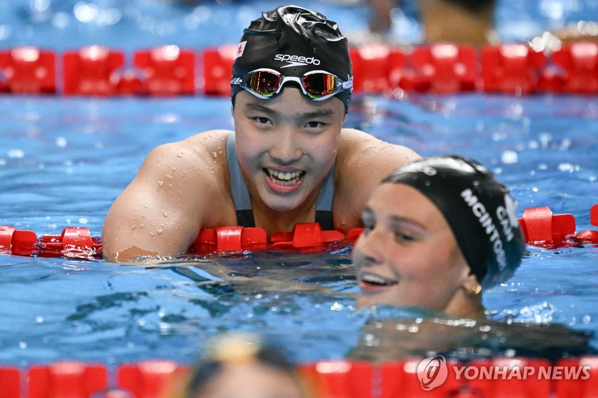 미국 여자 혼계영 400ｍ서 세계신기록으로 세계선수권 …