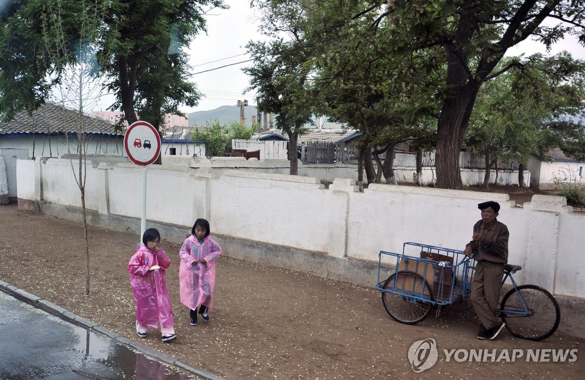 지난 2010년 촬영된 북한 나선 경제특구의 모습. [EPA=연합뉴스 자료사진]