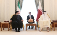 이란 대통령, 카타르 군주와 핵합의 복원 회담 관련 논의