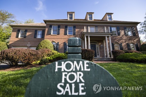 미국 집값, 사상 첫 40만달러 돌파…매매 건수 넉 달 연속 감소