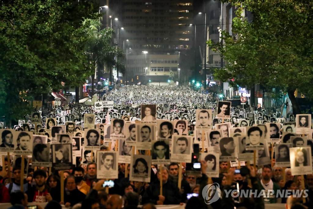 URUGUAY MISSING PERSONS PROTEST