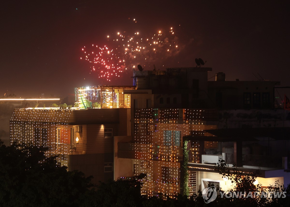 인도 디왈리 축제