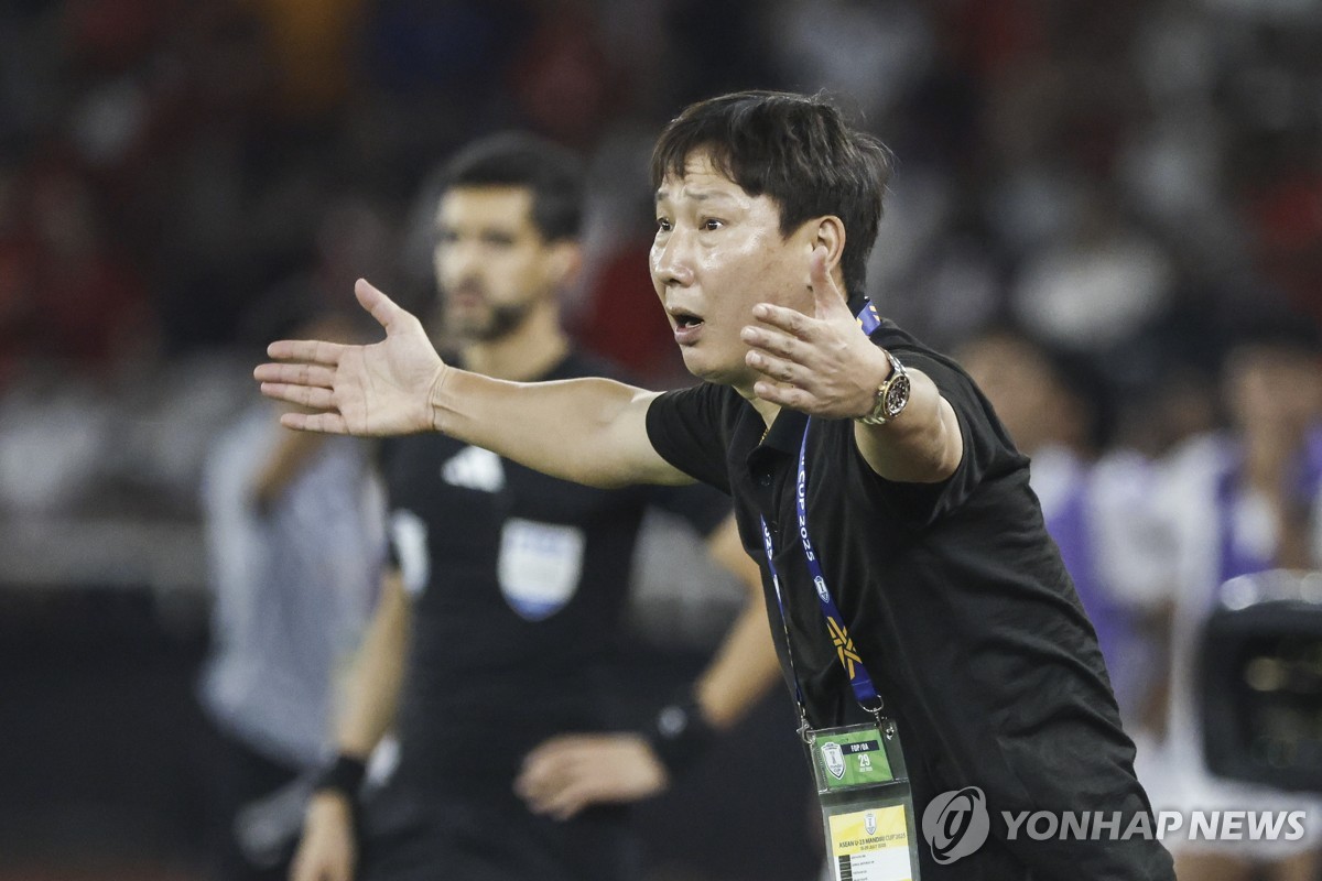 김상식 베트남 대표팀 감독.