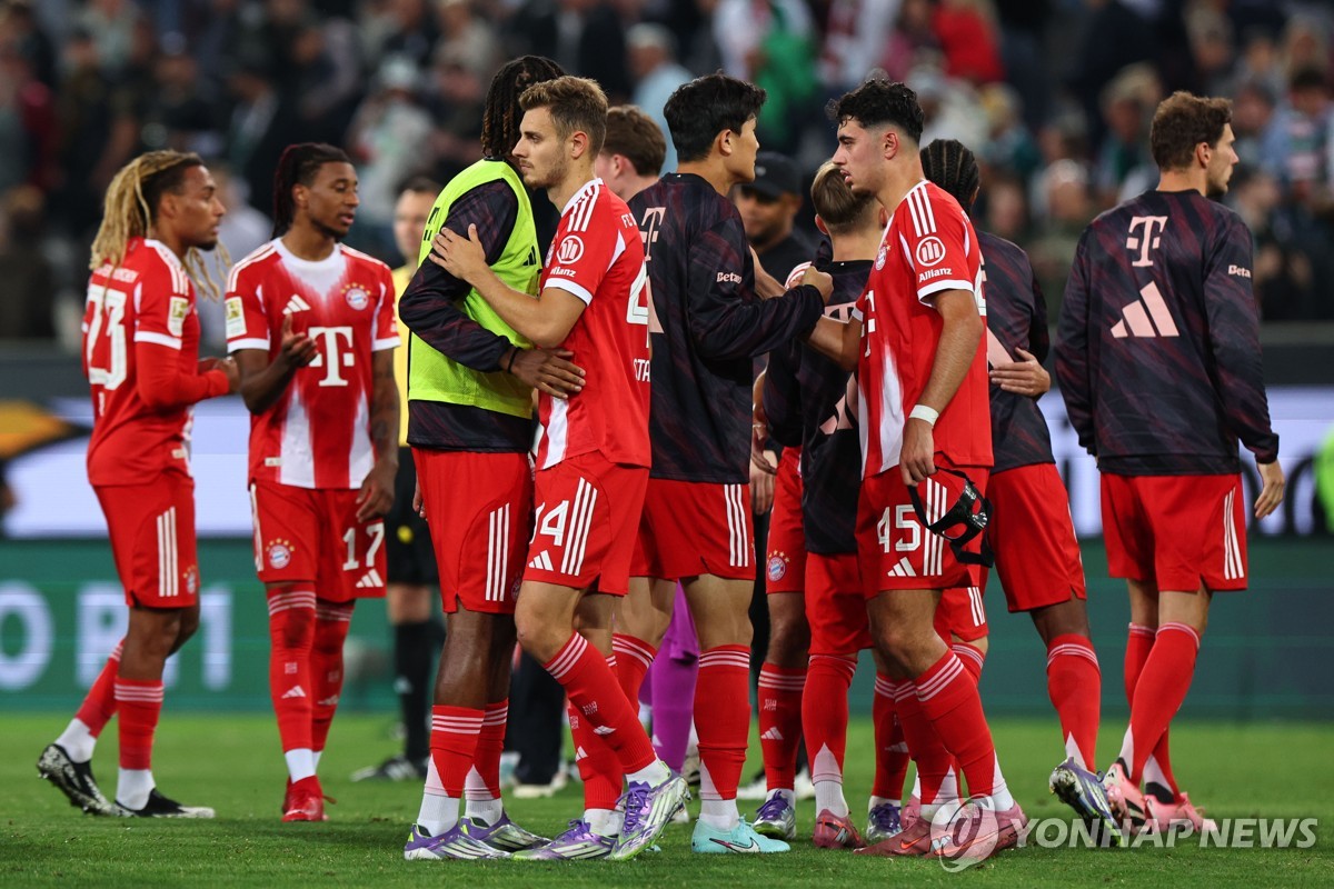 김민재 빠진 뮌헨, 아우크스부르크에 3-2 승리…개막 2연승