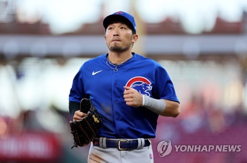 MLB 컵스에서 뛰는 일본 야구대표팀 선수 스즈키 세이야