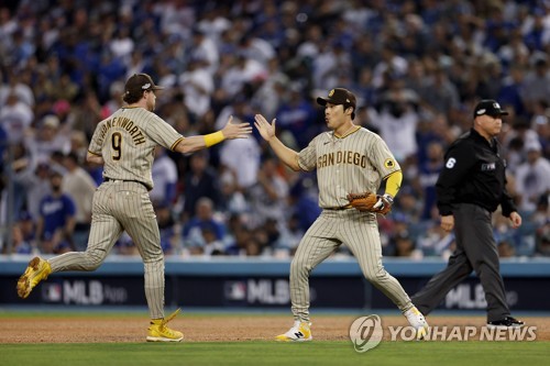 Padres' Kim Ha-seong goes hitless, Rays' Choi Ji-man eliminated in MLB  postseason